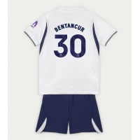 Camisa de Futebol Tottenham Hotspur Rodrigo Bentancur #30 Equipamento Principal Infantil 2026-27 Manga Curta (+ Calças curtas)